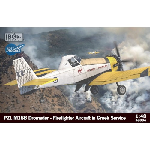 1/48 IBG  PZL M18 Dromader Firefighter Aircraft in Greek Service 48004